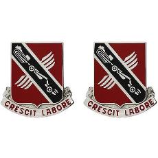 223rd Engineer Battalion Unit Crest (Crescit Labore)